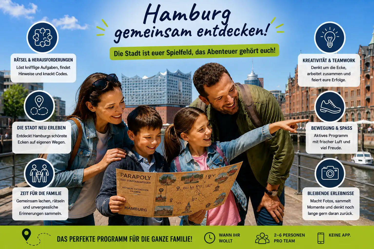Stadtabenteuer mit Kindern in Hamburg Programm Hamburg mit Kindern