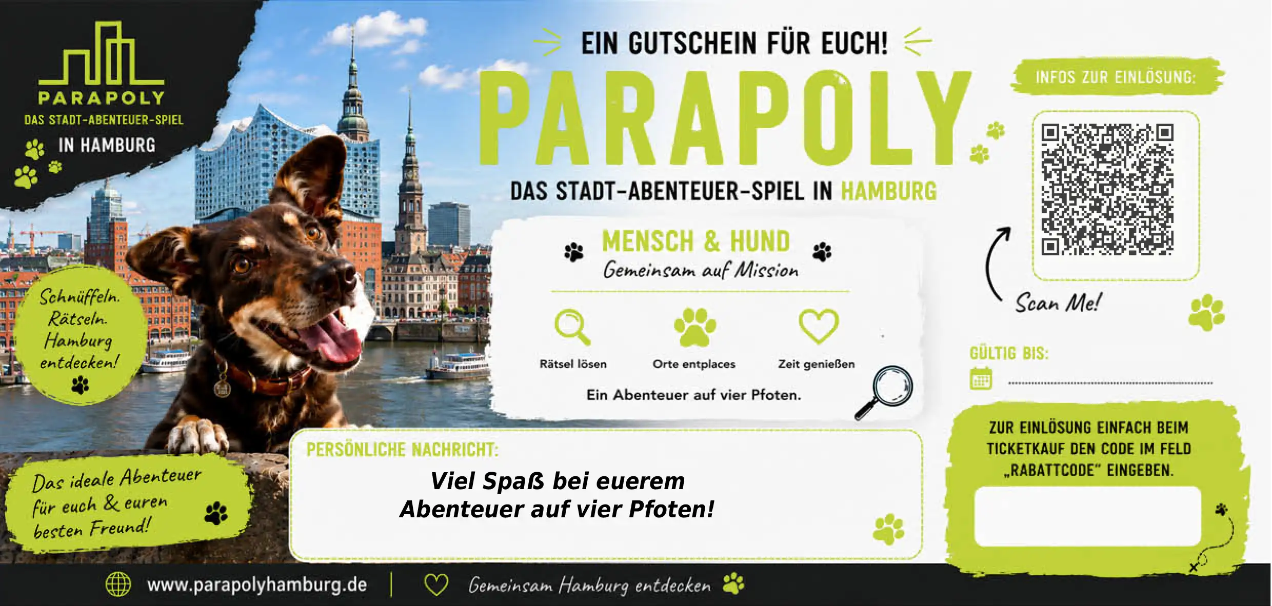 ParaPoly Gutschein für Hundebesitzer